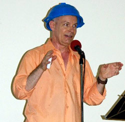 Norman performing the Oka Polka